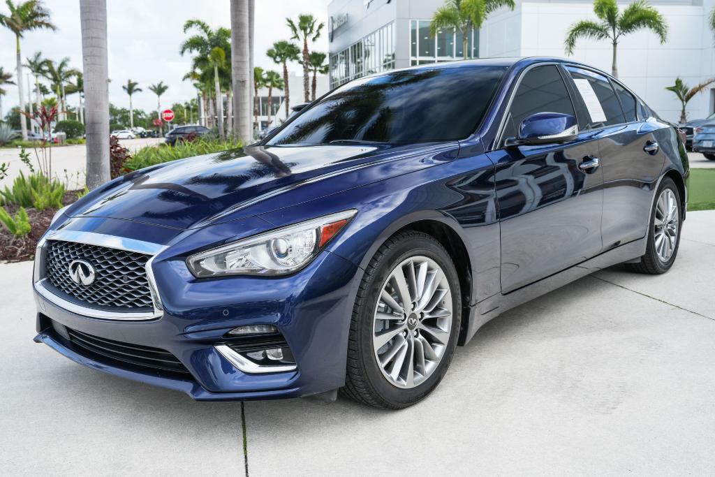 used 2022 INFINITI Q50 car, priced at $20,300
