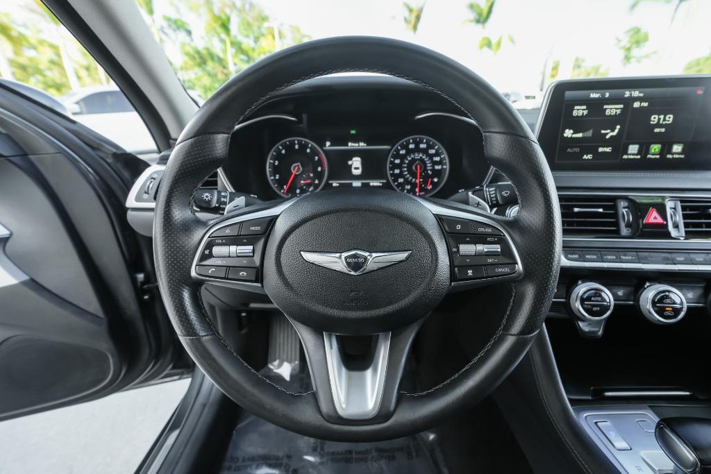 used 2021 Genesis G70 car, priced at $19,800