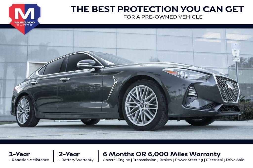 used 2021 Genesis G70 car, priced at $22,500
