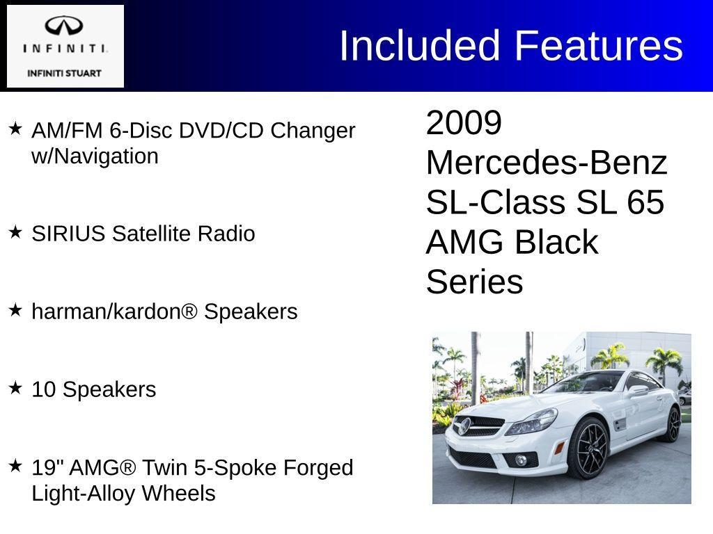 used 2009 Mercedes-Benz SL-Class car, priced at $61,295
