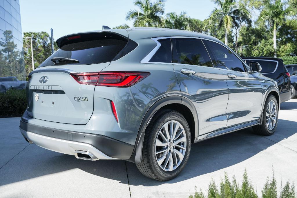 used 2023 INFINITI QX50 car, priced at $27,364