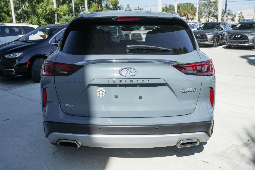 used 2023 INFINITI QX50 car, priced at $27,364