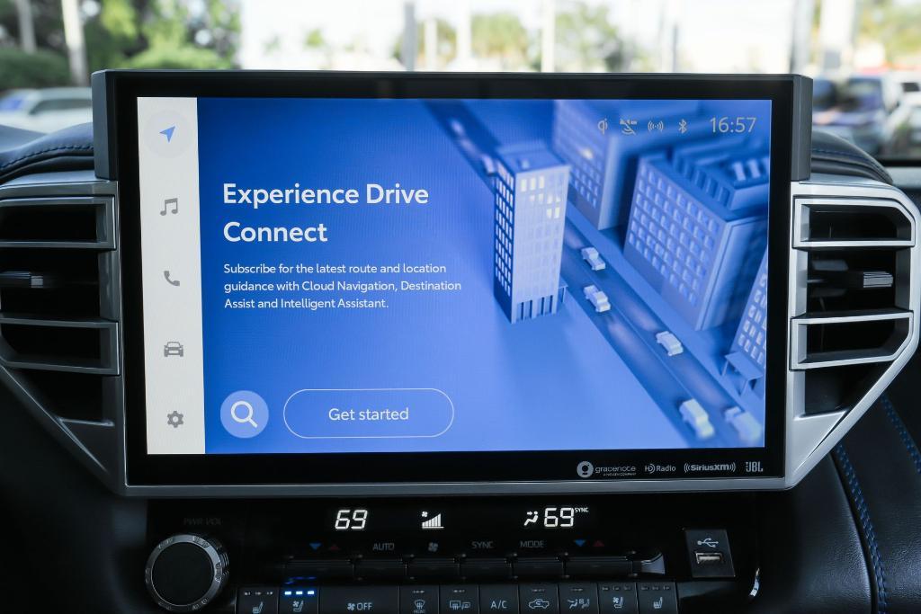 used 2024 Toyota Tundra Hybrid car, priced at $46,000