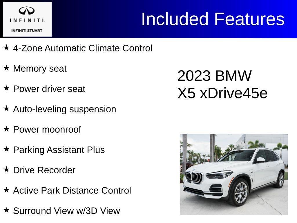 used 2023 BMW X5 PHEV car, priced at $42,147