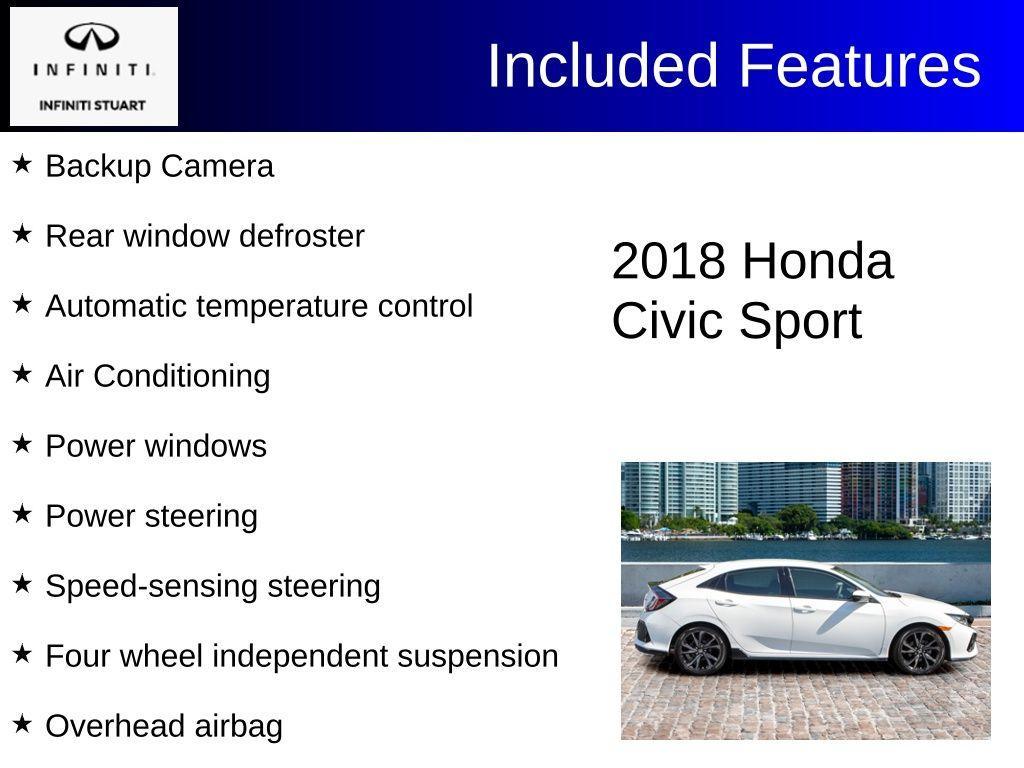 used 2018 Honda Civic car, priced at $21,538