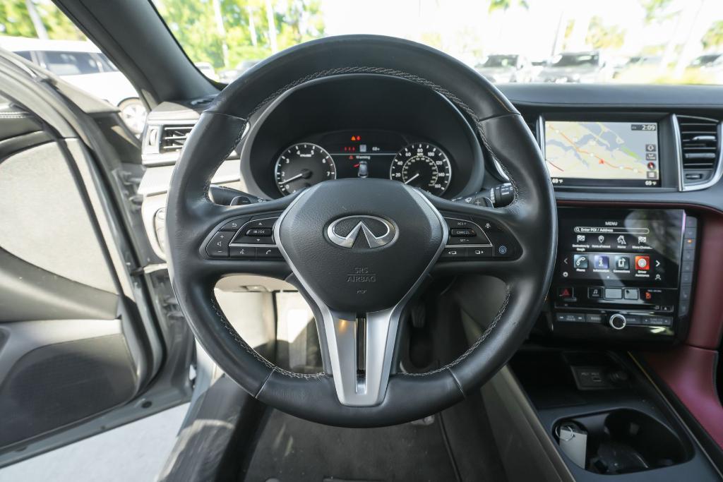 used 2023 INFINITI QX50 car, priced at $28,700