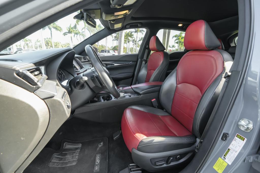 used 2023 INFINITI QX50 car, priced at $28,700