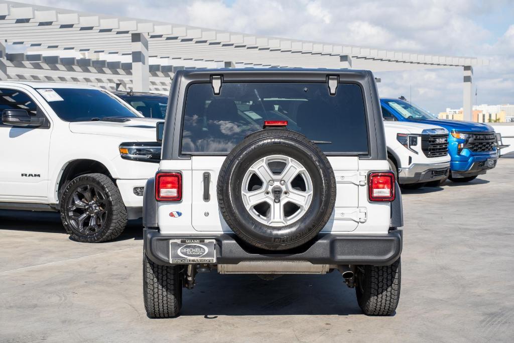 used 2020 Jeep Wrangler Unlimited car, priced at $23,788