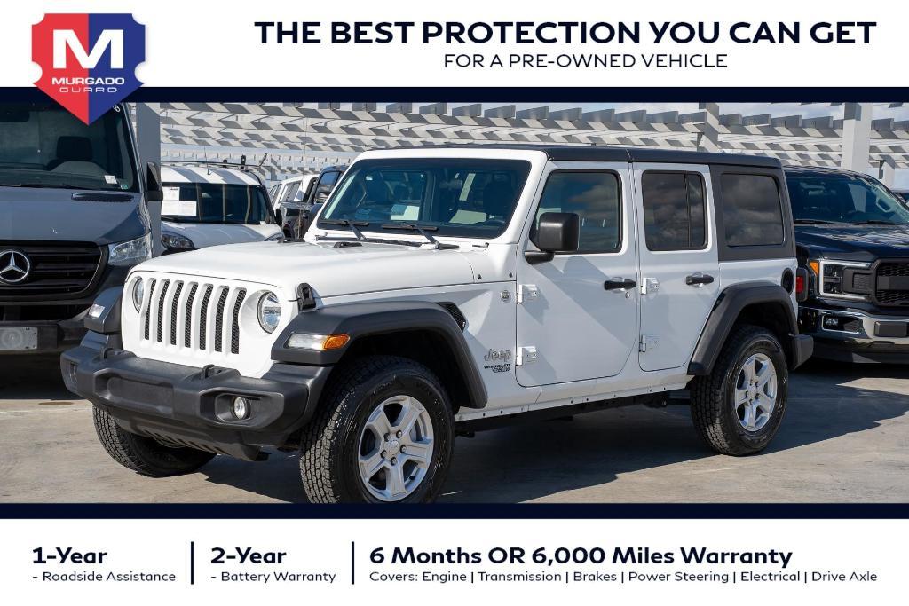 used 2020 Jeep Wrangler Unlimited car, priced at $23,788