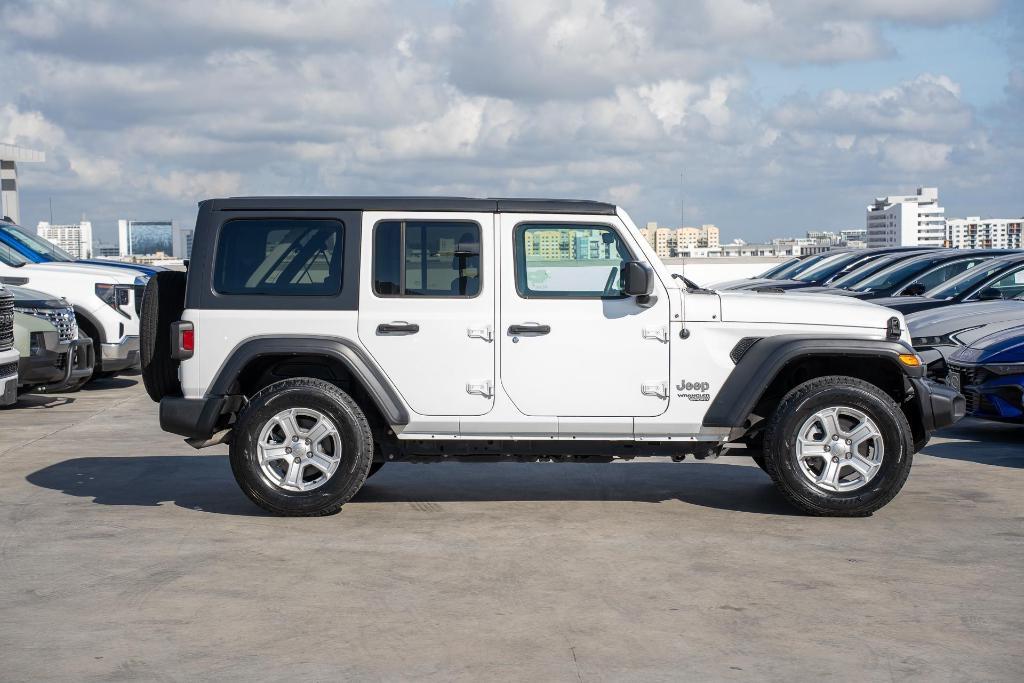 used 2020 Jeep Wrangler Unlimited car, priced at $23,788