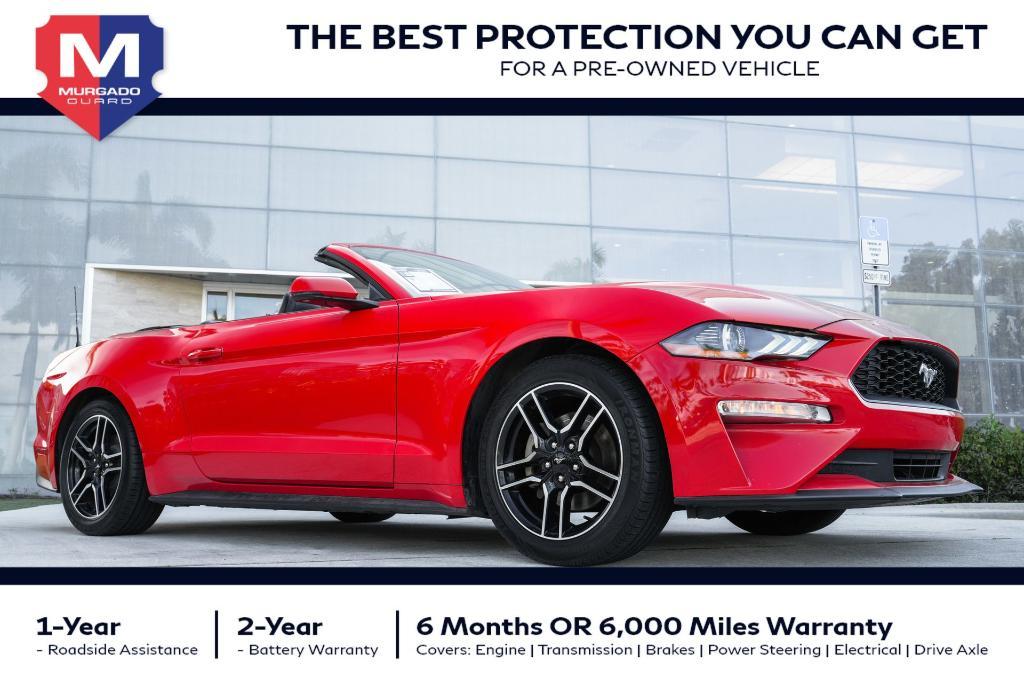 used 2020 Ford Mustang car, priced at $15,000