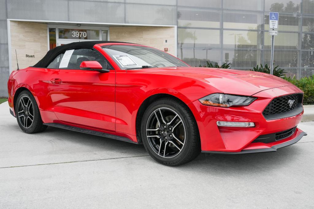 used 2020 Ford Mustang car, priced at $14,500
