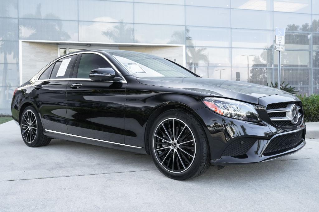used 2021 Mercedes-Benz C-Class car, priced at $22,995