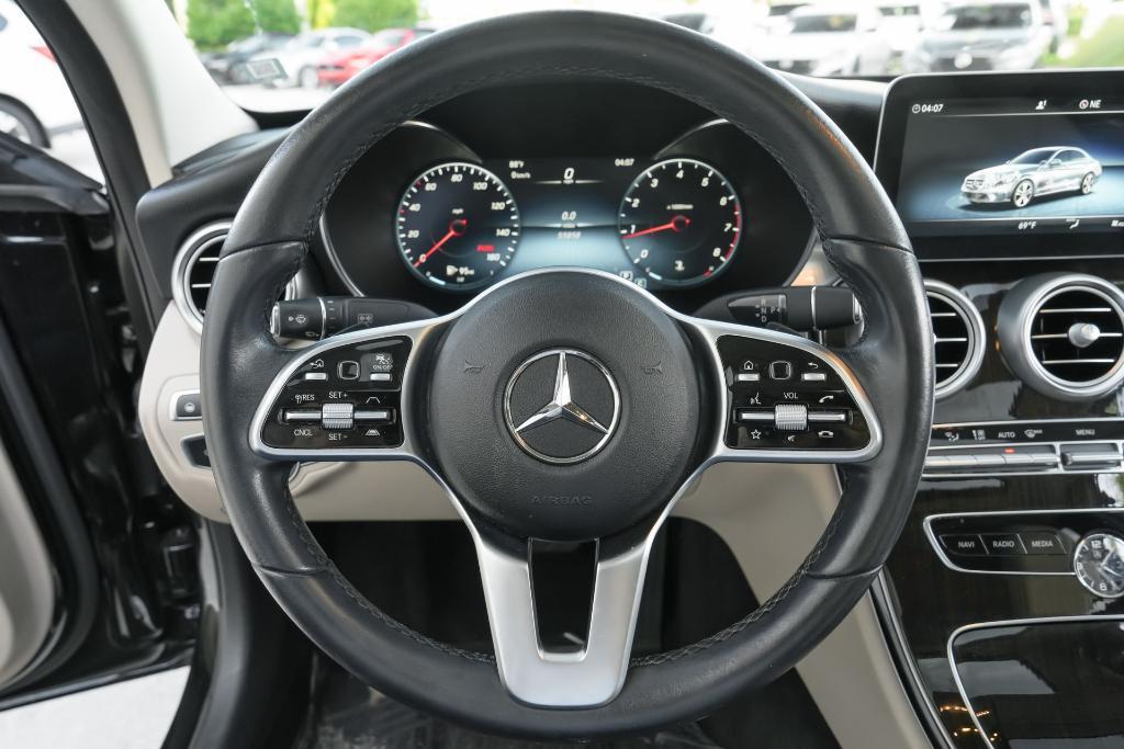 used 2021 Mercedes-Benz C-Class car, priced at $22,995