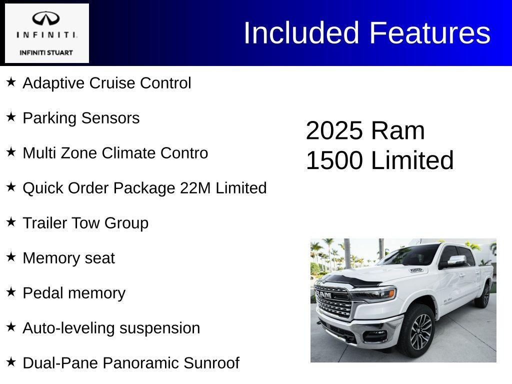 used 2025 Ram 1500 car, priced at $58,300