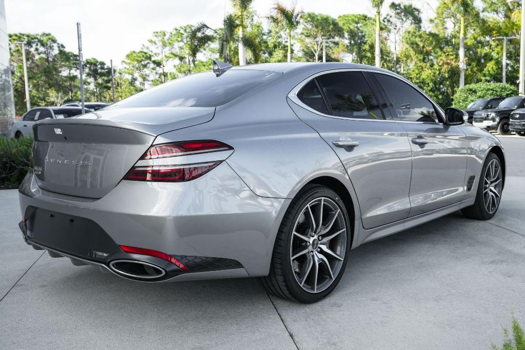 used 2025 Genesis G70 car, priced at $35,698