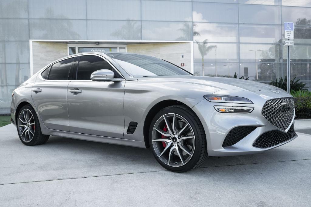 used 2025 Genesis G70 car, priced at $35,698