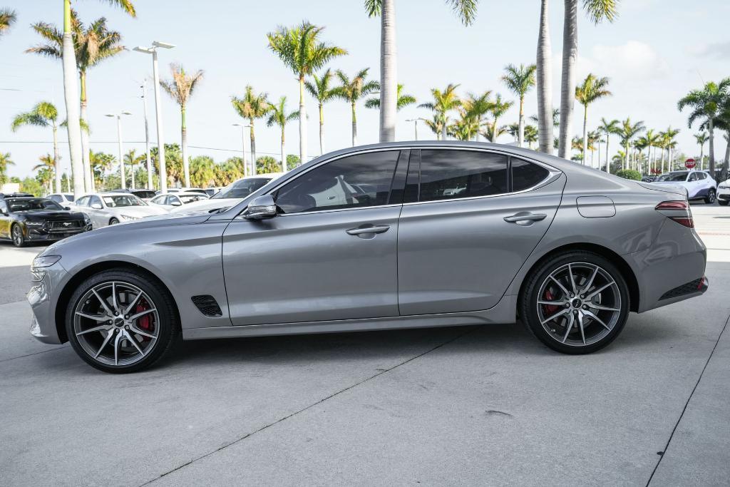 used 2025 Genesis G70 car, priced at $35,698