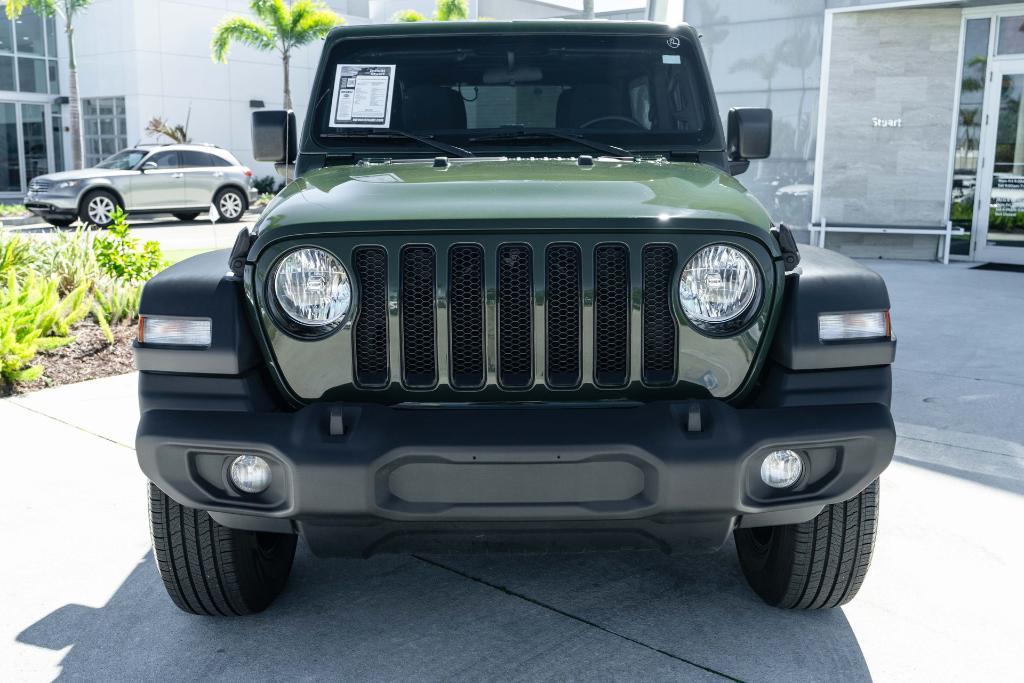 used 2021 Jeep Wrangler Unlimited car, priced at $24,978