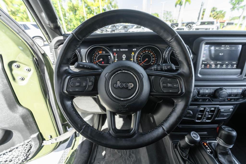 used 2021 Jeep Wrangler Unlimited car, priced at $24,978