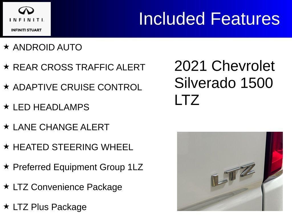 used 2021 Chevrolet Silverado 1500 car, priced at $34,000