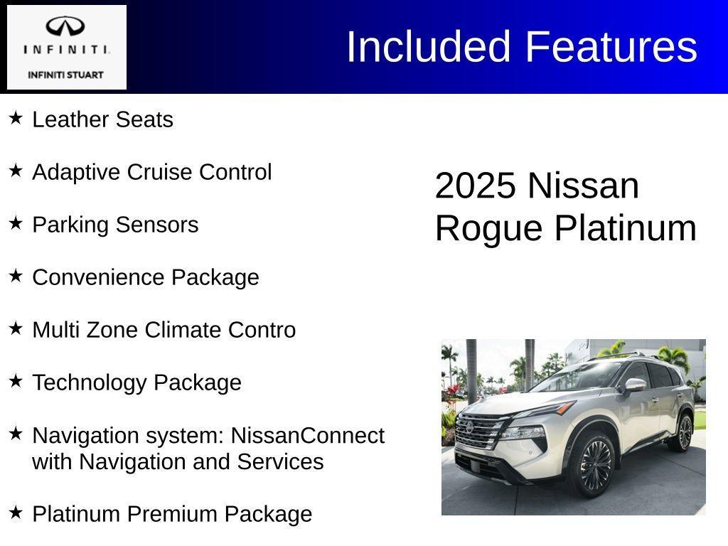 used 2025 Nissan Rogue car, priced at $29,500