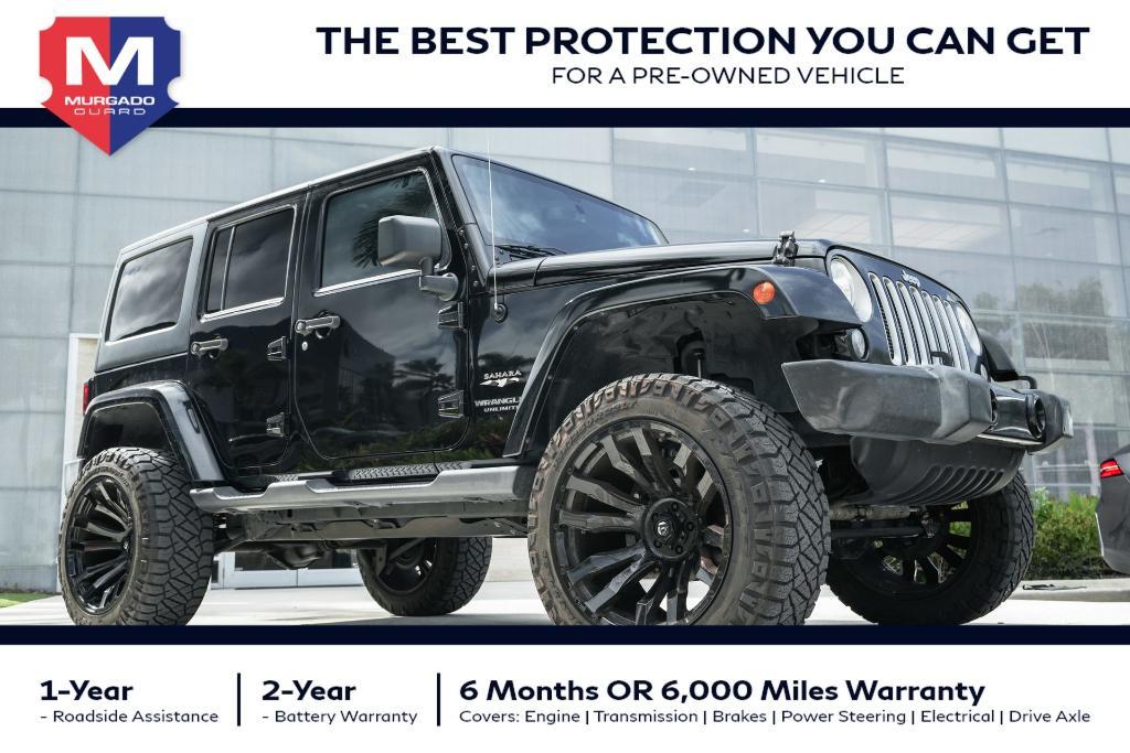 used 2016 Jeep Wrangler Unlimited car, priced at $13,995