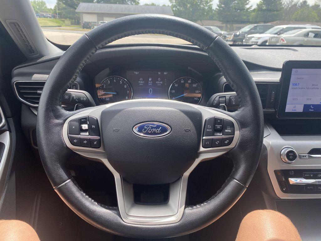 used 2021 Ford Explorer car, priced at $23,400
