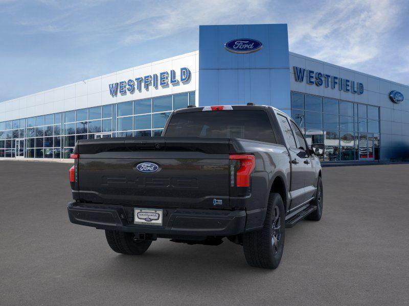 new 2025 Ford F-150 Lightning car, priced at $75,590