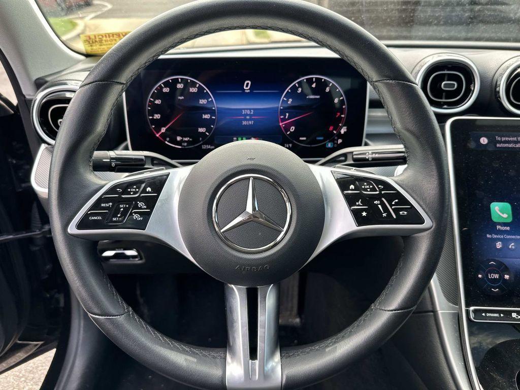 used 2025 Mercedes-Benz C-Class car, priced at $37,998