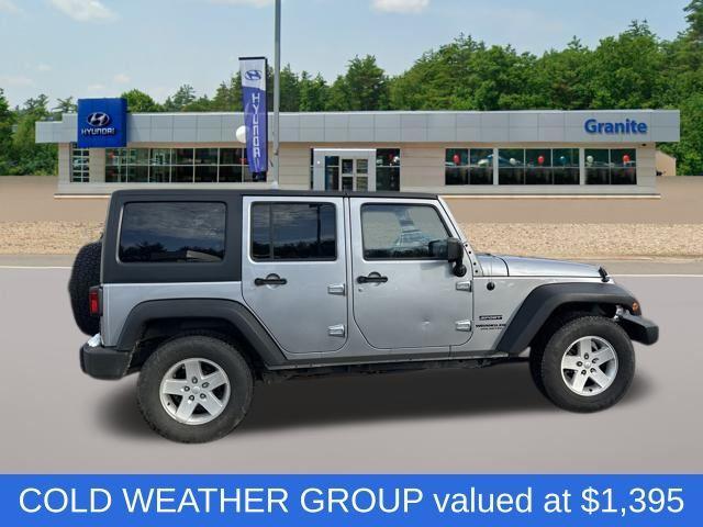 used 2017 Jeep Wrangler Unlimited car, priced at $16,390
