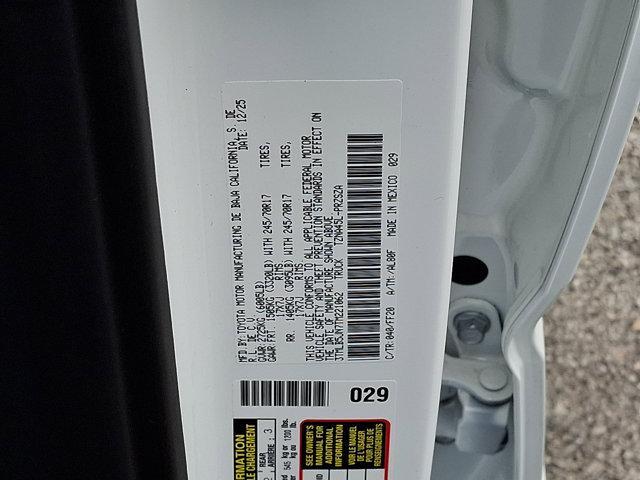 new 2026 Toyota Tacoma car, priced at $41,876