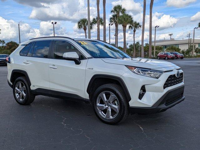 used 2021 Toyota RAV4 Hybrid car, priced at $28,995