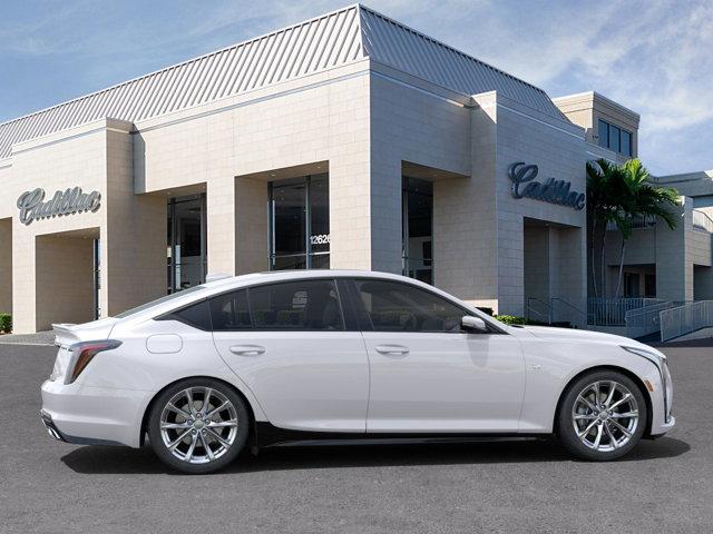 new 2025 Cadillac CT5 car, priced at $53,840