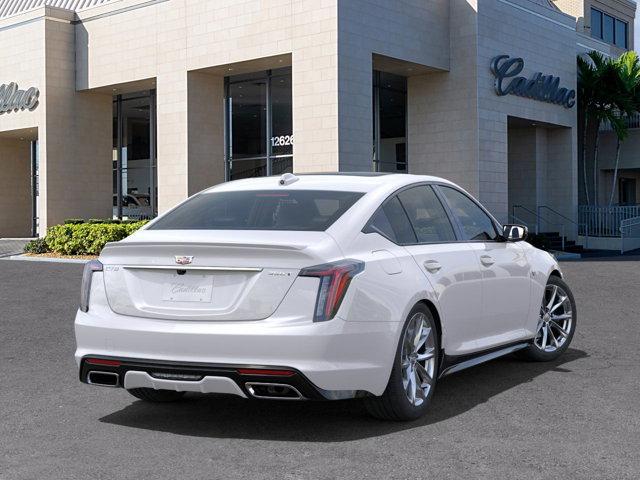new 2025 Cadillac CT5 car, priced at $53,840