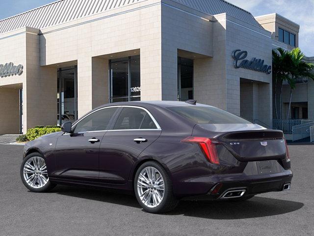 new 2025 Cadillac CT4 car, priced at $43,650