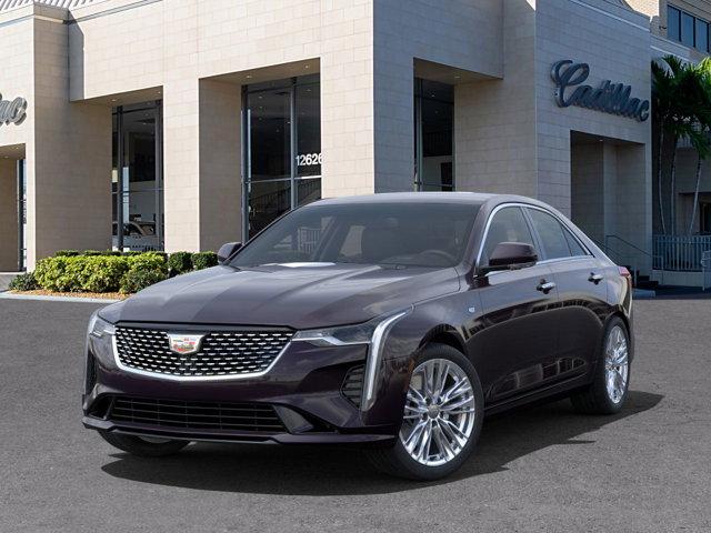 new 2025 Cadillac CT4 car, priced at $43,650