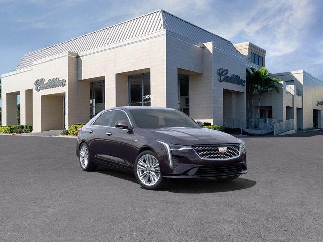 new 2025 Cadillac CT4 car, priced at $43,650