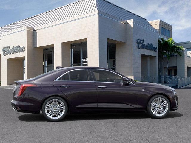 new 2025 Cadillac CT4 car, priced at $43,650