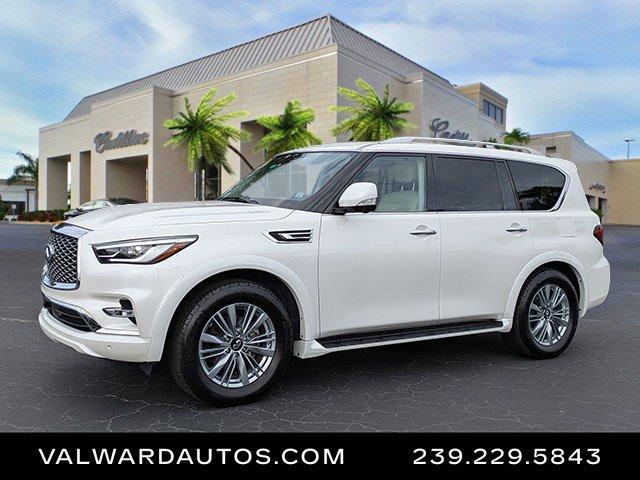 used 2022 INFINITI QX80 car, priced at $35,595