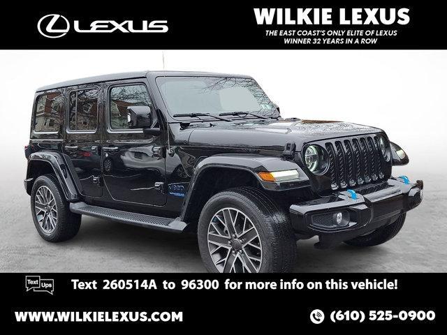 used 2022 Jeep Wrangler Unlimited 4xe car, priced at $26,950