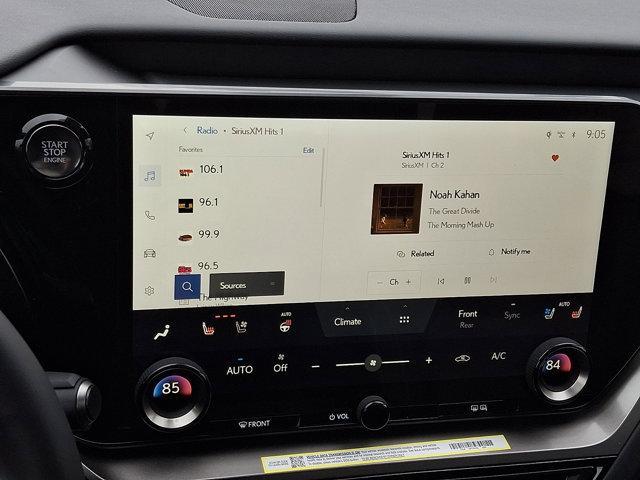 new 2026 Lexus TX 350 car, priced at $66,723