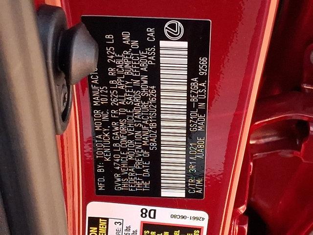 new 2025 Lexus ES 350 car, priced at $49,975