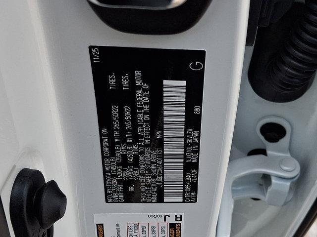 new 2026 Lexus LX 700h car, priced at $123,557