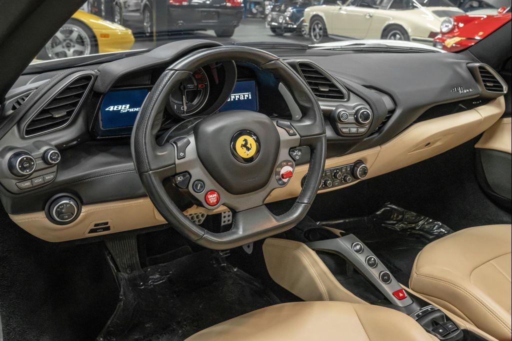 used 2018 Ferrari 488 Spider car, priced at $288,900