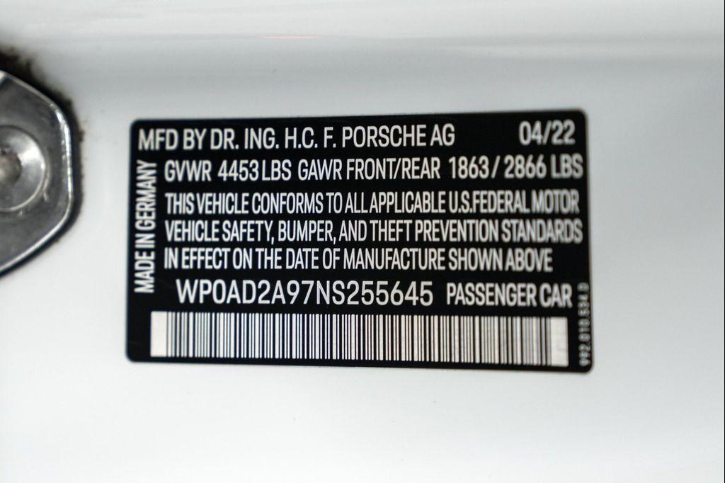 used 2022 Porsche 911 car, priced at $254,950