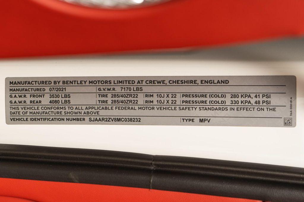 used 2021 Bentley Bentayga car, priced at $139,990