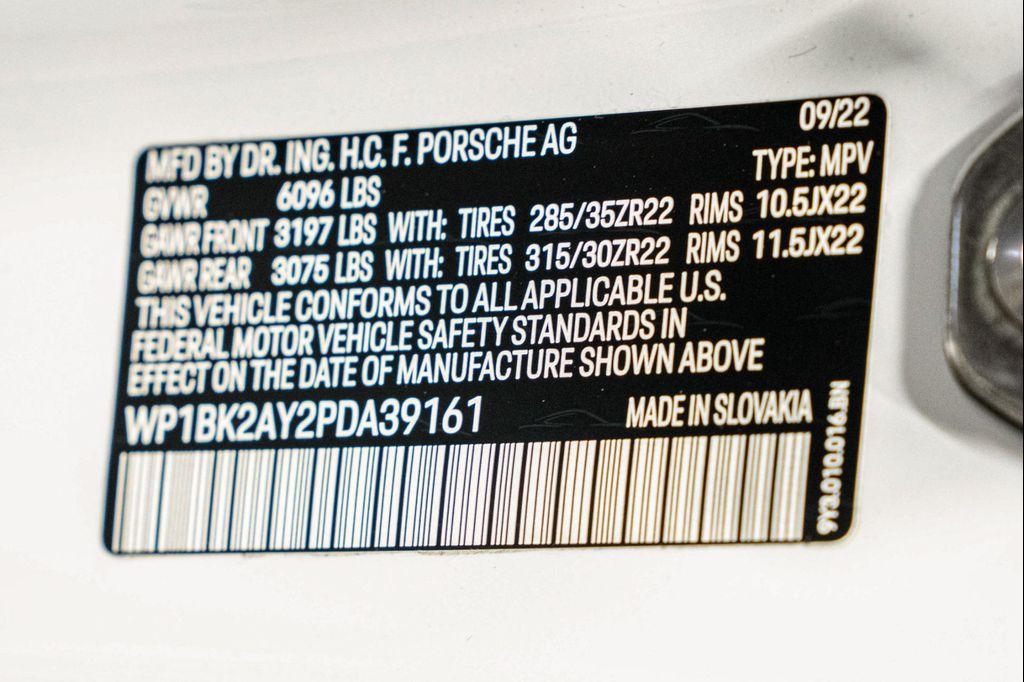 used 2023 Porsche Cayenne car, priced at $153,900