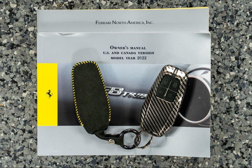 used 2022 Ferrari F8 Tributo car, priced at $359,900