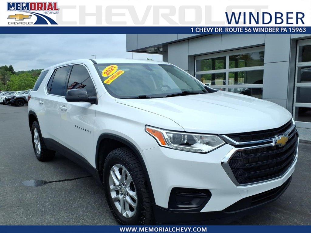 used 2021 Chevrolet Traverse car